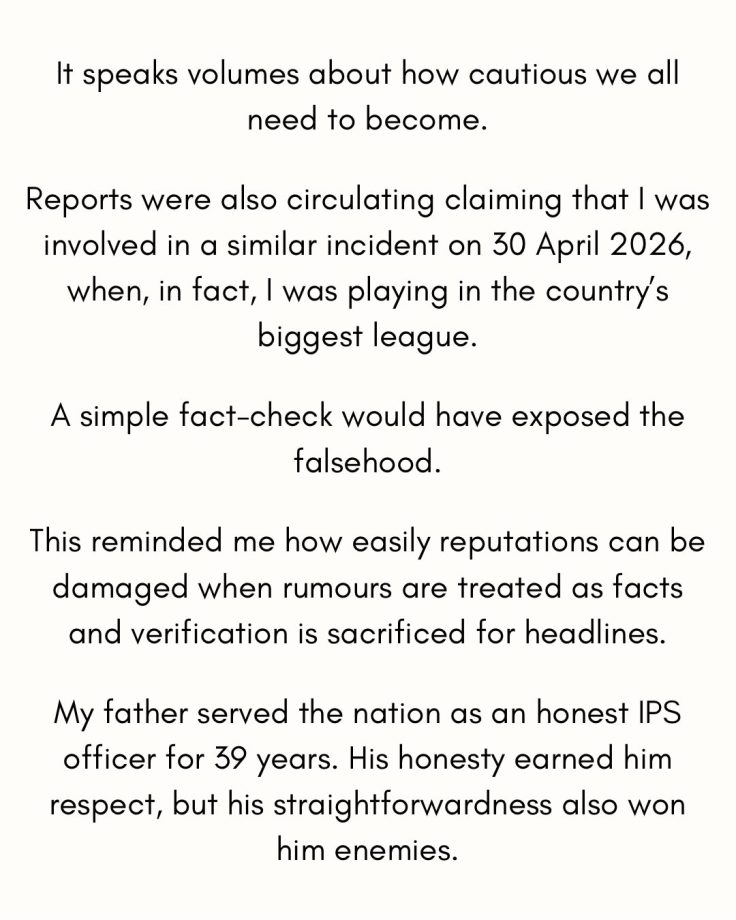 Cricketer Shashank Singh On Assault Allegations: 'I Was Portrayed As Someone Who Beats A Less Privileged Person' 1