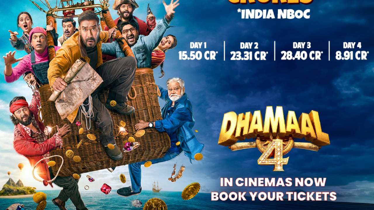 Dhamaal 4 Continues Its Box Office Roar, Collects ₹76.12 Crore Nett in Just 4 Days! 1