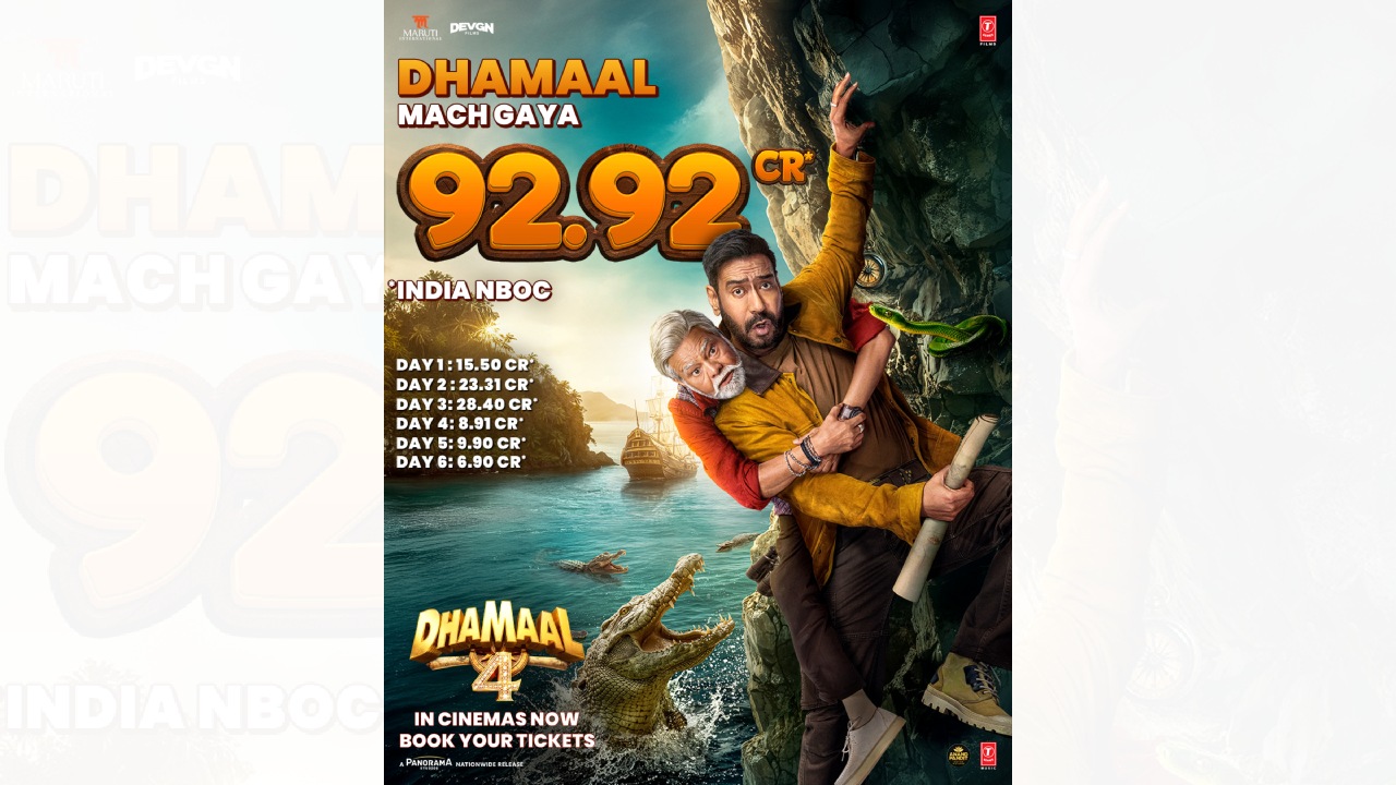 Dhamaal 4 Continues Its Winning Streak, Clocks an Impressive ₹92.92 Crore in 6 Days! 1