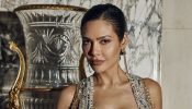 Esha Gupta Turns Up the Glamour in a Dazzling Gold Gown