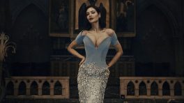 Esha Gupta's Sculpted Fashion Moment in a Pastel Blue Gown Flaunts Her Enviable Curves