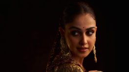 Genelia Deshmukh Stuns in a Regal Charcoal Anarkali