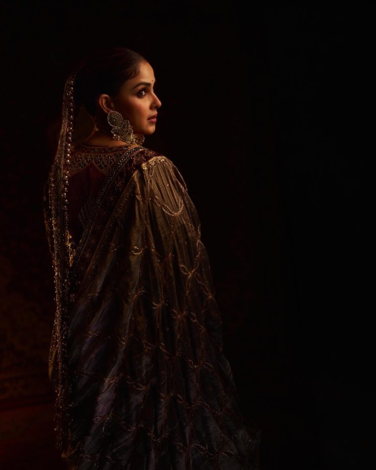 Genelia Deshmukh Stuns in a Regal Charcoal Anarkali 1