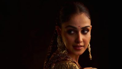 Genelia Deshmukh Stuns in a Regal Charcoal Anarkali
