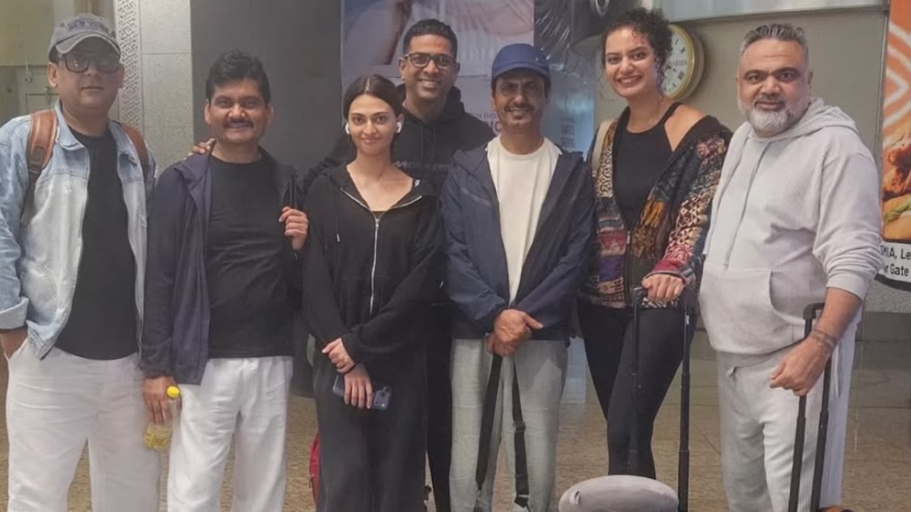"Heading to Chicago with NAQAAB Team": Nawazuddin Siddiqui Kicks Off His Theatre Journey with Daughter Shora 1