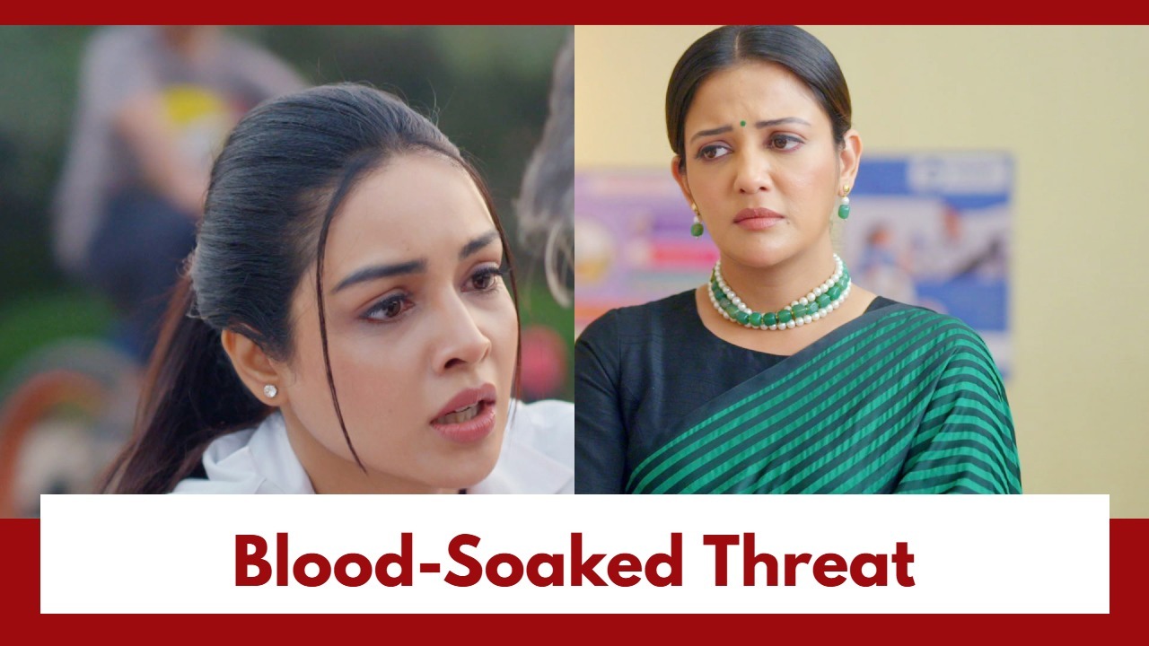 Hui Gumm Yaadein Upcoming Twist: OMG!! Vaani gets a blood-soaked threat from the stalker; Srishti discovers a shocking clue 1