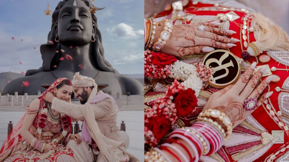 Inside Palak Purswani And Rohan Khanna's Divine Wedding At Adiyogi: Check Photos 1
