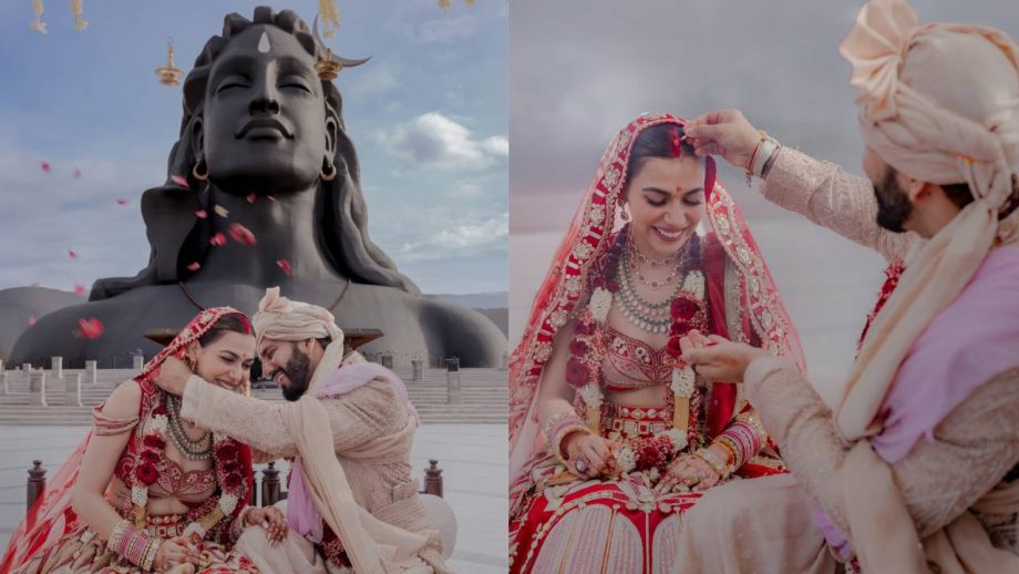 Inside Palak Purswani And Rohan Khanna's Divine Wedding At Adiyogi: Check Photos 1