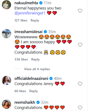 'Introducing My Man, My Husband'—Jennifer Winget Confirms Wedding With William Ishmael 1