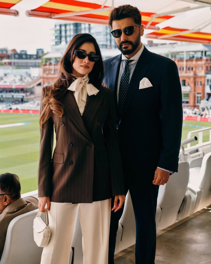 Janhvi Kapoor, Arjun Kapoor Impress At Lord's In Ralph Lauren 1