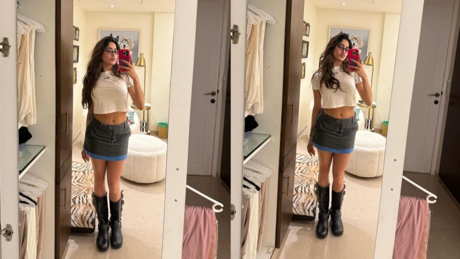 Janhvi Kapoor Proves Mini Skirts Are a Wardrobe Essential With Five Trendsetting Looks 1