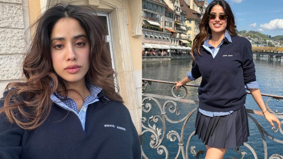 Janhvi Kapoor Proves Mini Skirts Are a Wardrobe Essential With Five Trendsetting Looks 1
