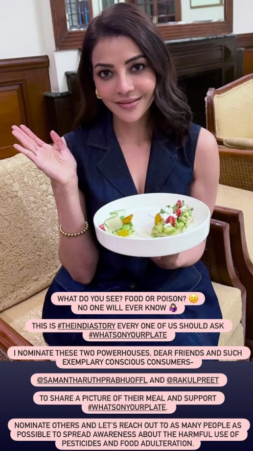 Kajal Aggarwal and Shreyas Talpade Join the #WhatsOnYourPlate Challenge, Spark Conversation Around Food Safety 1