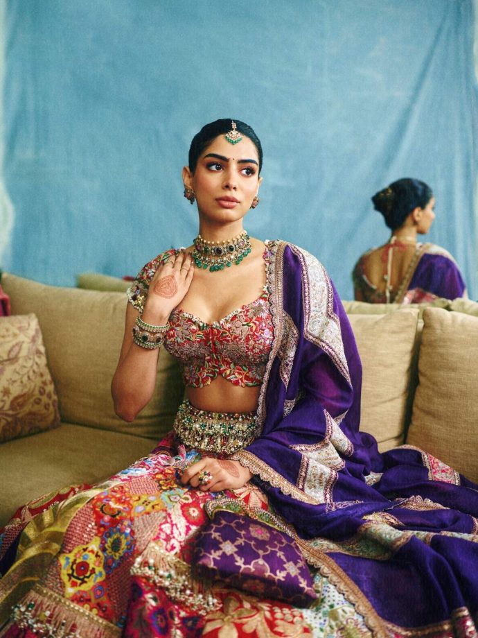 Khushi Kapoor's Wedding Style Is Bold, Bright, and Beautiful 1