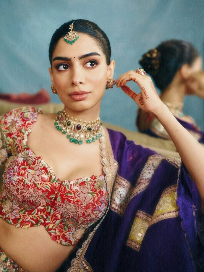 Khushi Kapoor's Wedding Style Is Bold, Bright, and Beautiful 1