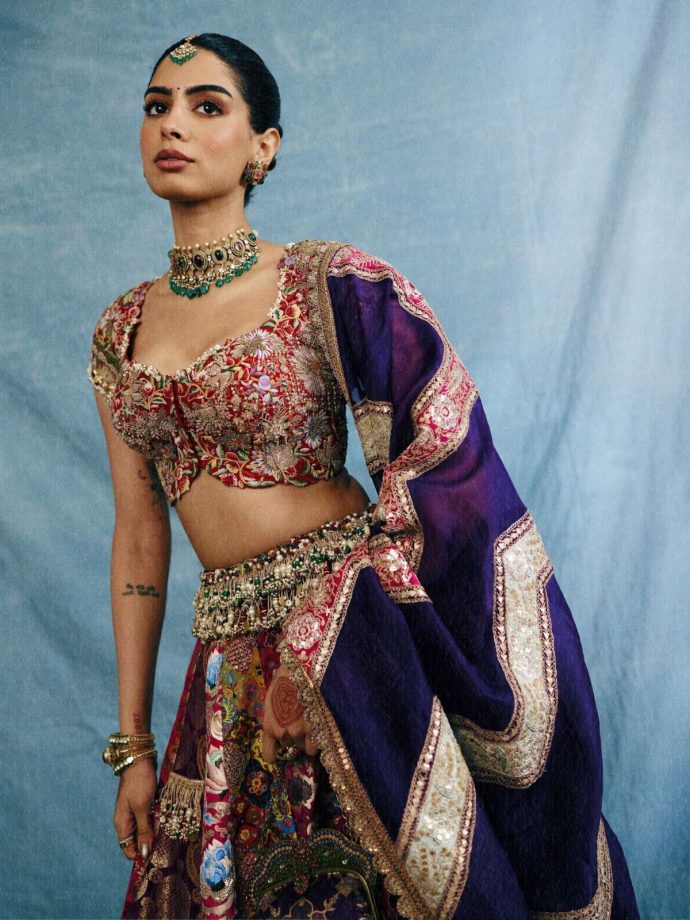 Khushi Kapoor's Wedding Style Is Bold, Bright, and Beautiful 1
