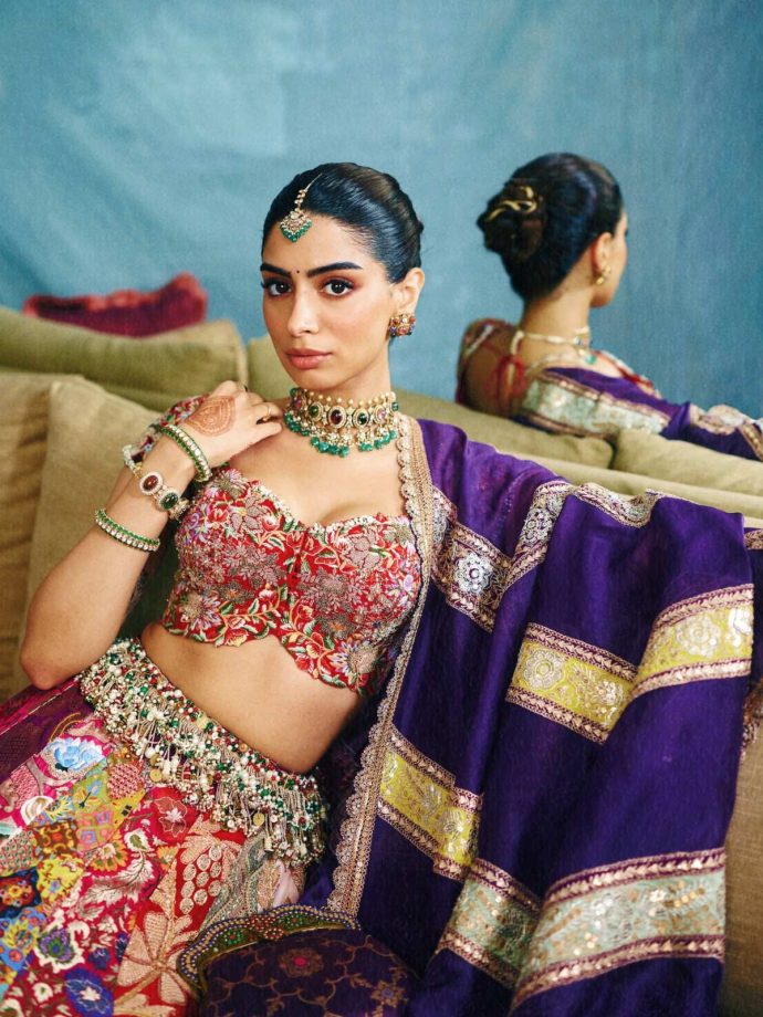 Khushi Kapoor's Wedding Style Is Bold, Bright, and Beautiful 1