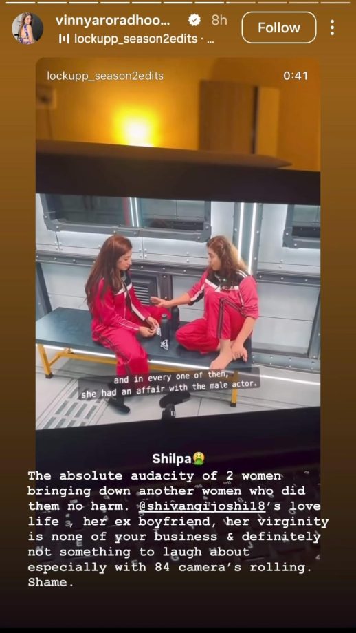 Lock Upp S2: Vinny Arora Calls Out Shilpa Shinde Over Her Remarks On Shivangi Joshi 1