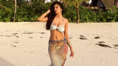 Malavika Mohanan Serves Beach Glam in a Chic Bikini and Sheer Sarong