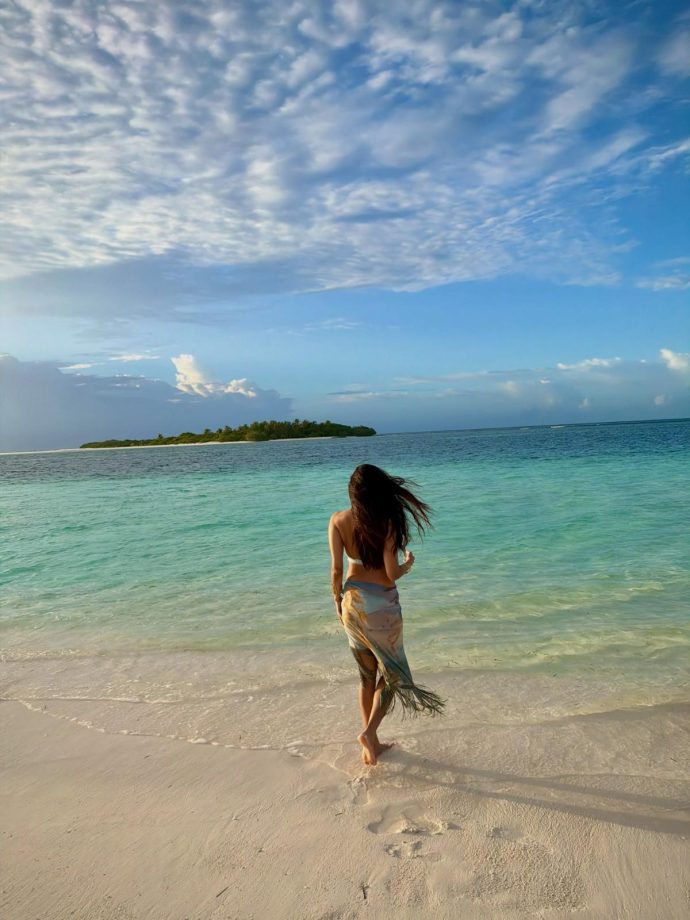 Malavika Mohanan Serves Beach Glam in a Chic Bikini and Sheer Sarong 1