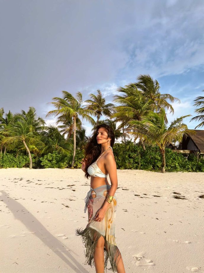 Malavika Mohanan Serves Beach Glam in a Chic Bikini and Sheer Sarong 1