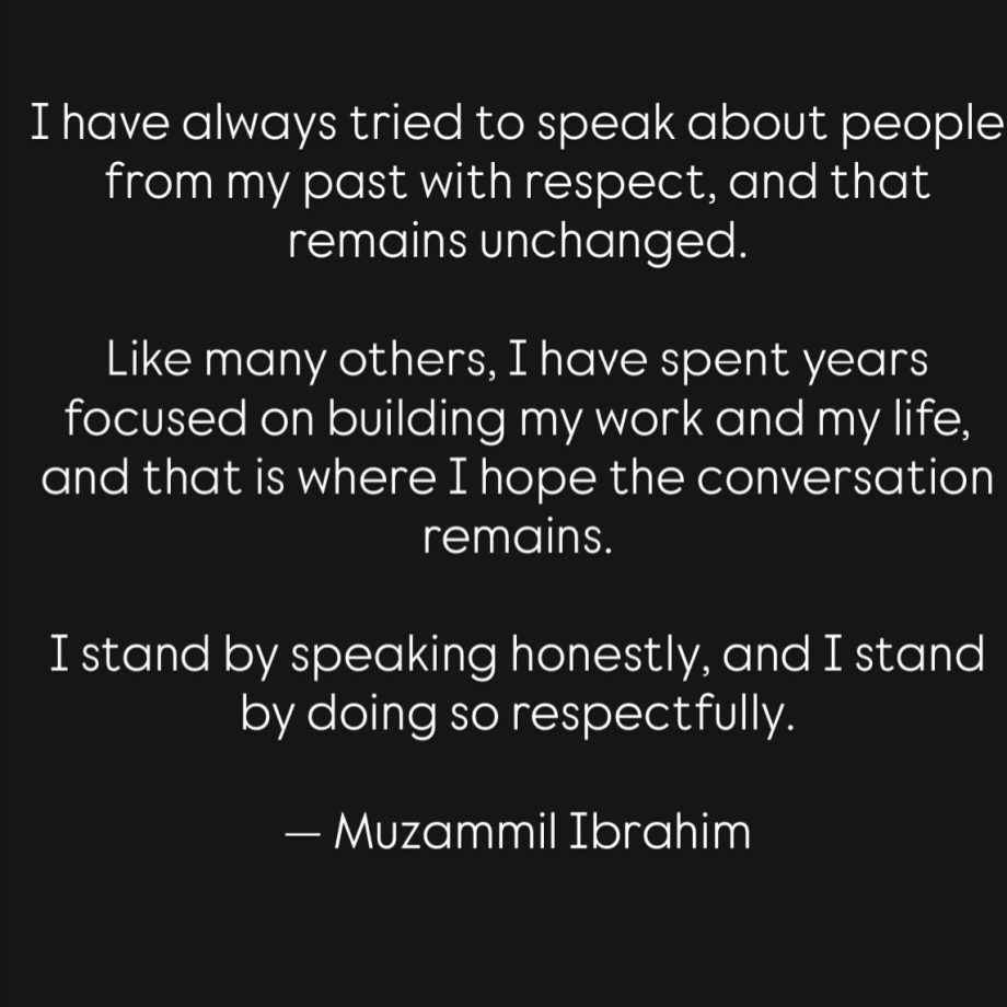 Muzammil Ibrahim Clarifies His Remarks About Deepika Padukone: 'I Always Speak With Respect' 1