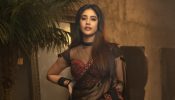 Nabha Natesh Sets Saree Fashion Goals in a Stunning Black and Red Embellished Drape