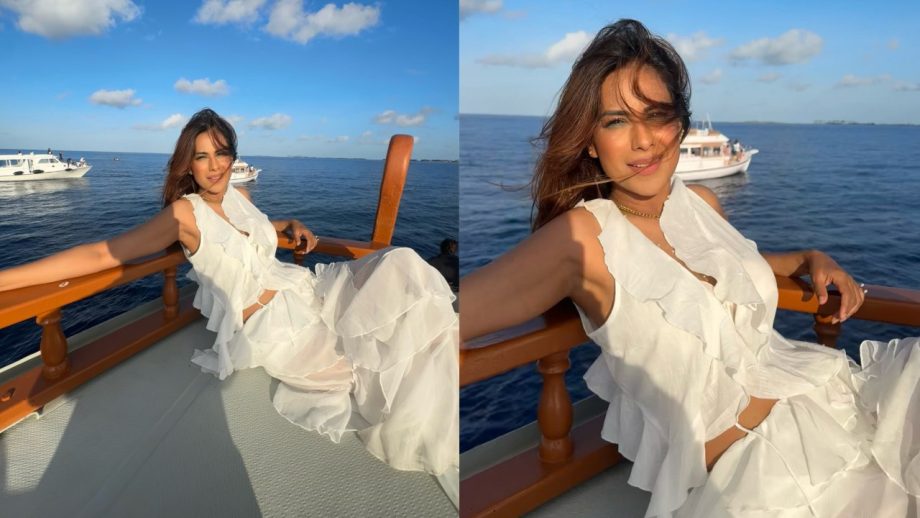 Nia Sharma White Looks Double the Glam Quotient 1