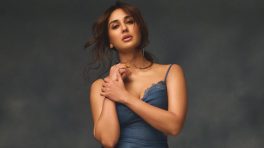 Nikita Dutta Sets Style Goals, Blue Satin Slit Dress Glam