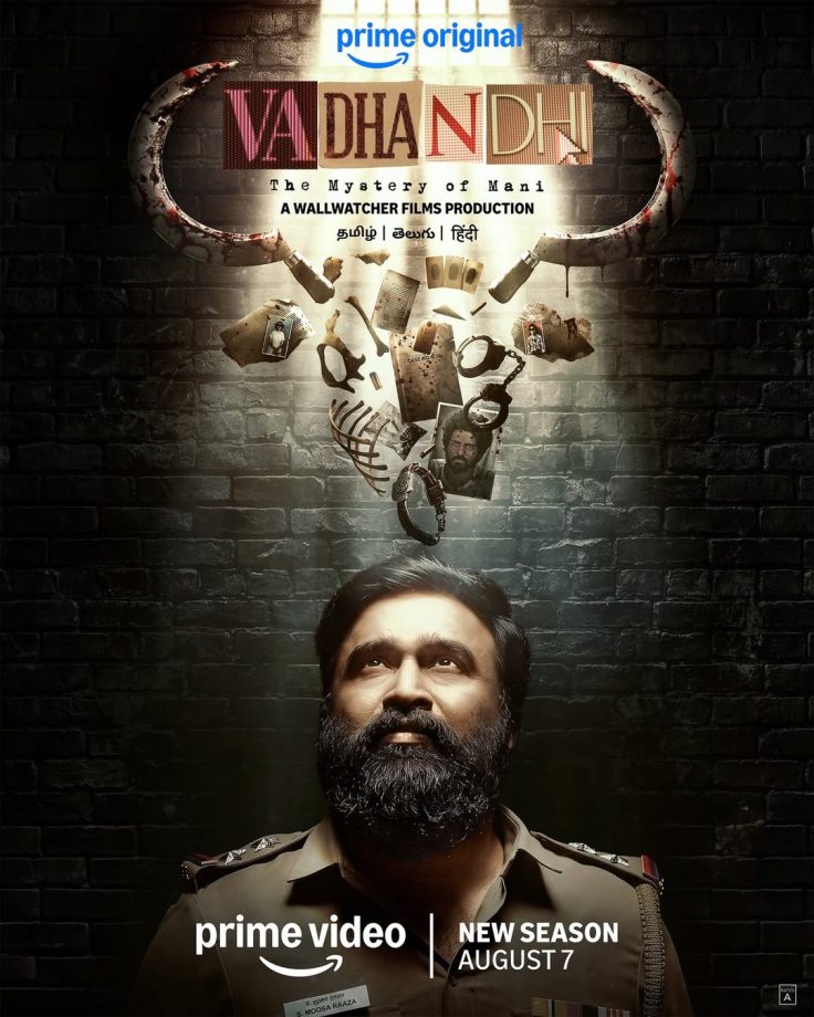 Prime Video Announces August 7 as the Global Premiere of Vadhandhi Season Two—The Mystery of Mani, the Highly Anticipated Second Season in the Franchise 1