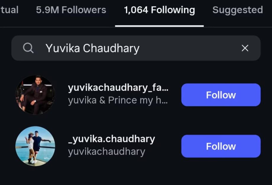 Prince Narula And Yuvika Chaudhary Unfollow Each Other, Divorce Rumors Surface Again 1