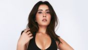 Raashii Khanna Sultry Black Dress, Smokey Eyes, Brown Lips