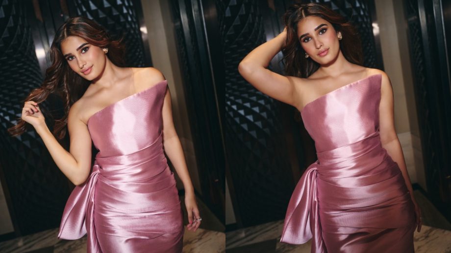 Rasha Thadani Paints the Town Pink in a Stunning Satin Gown, Serving Red-Carpet Glamour 1