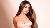 Roshni Walia Radiates Soft Glamour in a Blush Pink Floral Mini Dress