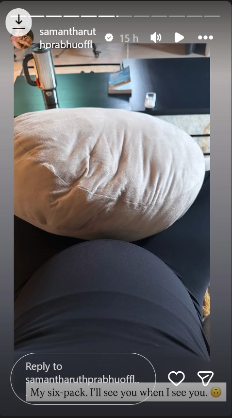 Samantha Ruth Prabhu on Cloud Nine, Shares Baby Bump Photo Amid Film’s Success 1