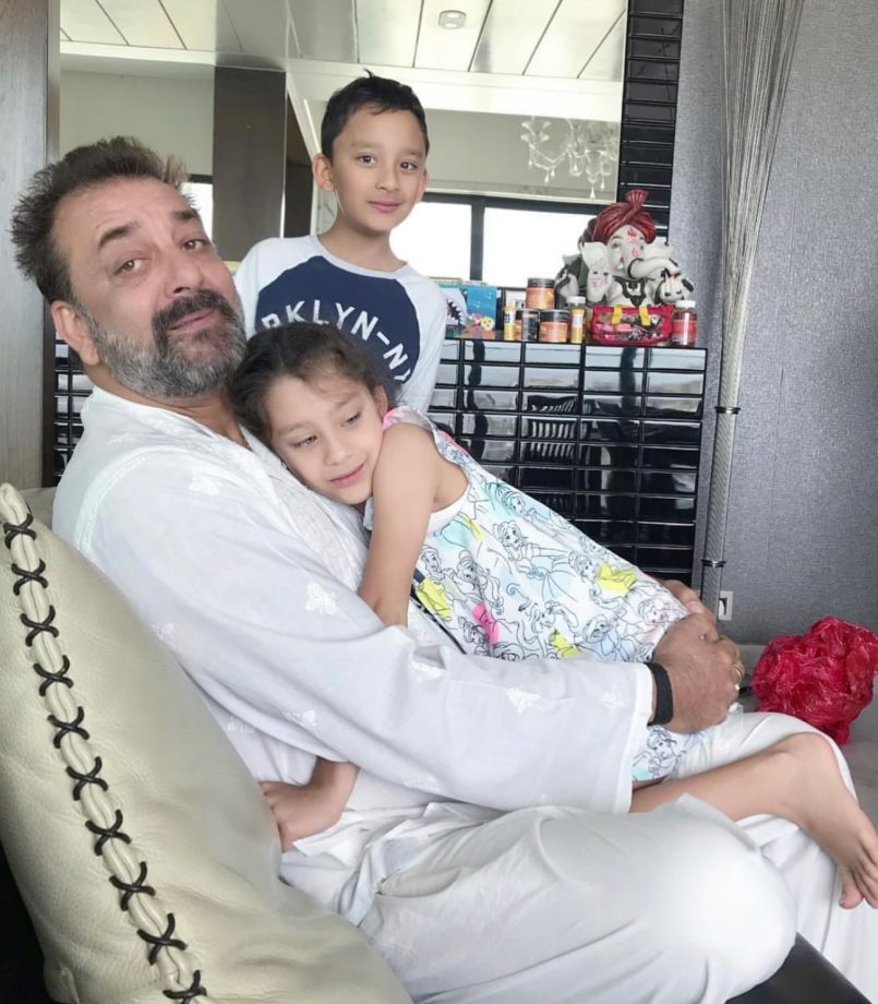 Sanjay Dutt Turns 67: Trishala, Shahraan And Iqra Shower Their Father With Sweet Notes—Check Out 1