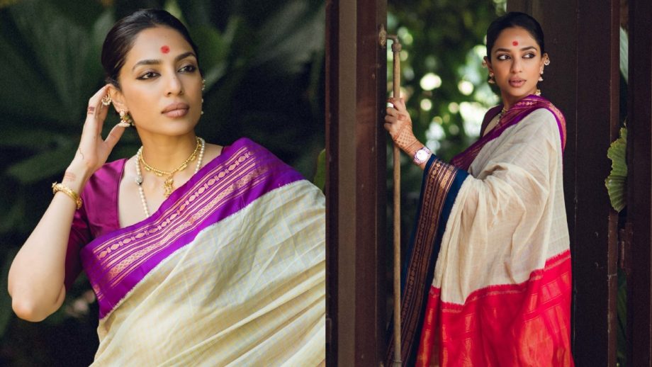 Sobhita Dhulipala to Trisha Krishnan: South Cinema's Leading Ladies Turn Sarees Into Style Statements 1