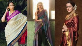 Sobhita Dhulipala to Trisha Krishnan: South Cinema's Leading Ladies Turn Sarees Into Style Statements