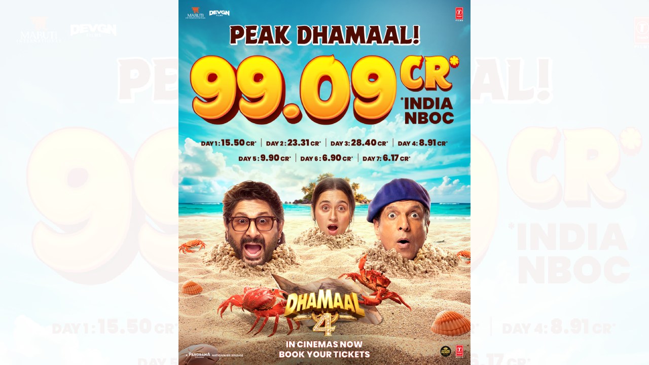 STRONG FIRST WEEK! Dhamaal 4 Wraps Up Week 1 with ₹99.09 Cr Nett India! 1