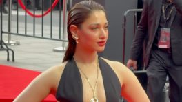 Tamannaah Bhatia Stuns in Black Plunging-Neck Gown While BLACKPINK’s Lisa Dazzles in White at Bangkok Beauty Gala