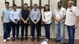 The India Story: Kajal Aggarwal, Shreyas Talpade, Director Chettan DK and Producer Sagar B. Shinde Meet FDA Commissioner Tukaram Munde