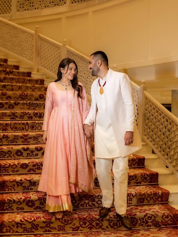 Undekhi Actress Aanchal GS Singh Gets Engaged To Mohit Chawla At Taj Mahal New Delhi: Sneak Peek 1