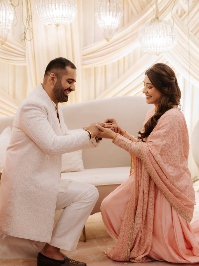 Undekhi Actress Aanchal GS Singh Gets Engaged To Mohit Chawla At Taj Mahal New Delhi: Sneak Peek 1