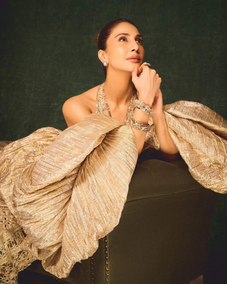 Vaani Kapoor's Designer Blouse Styles Elevate Every Lehenga 1