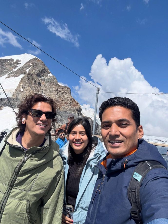 Vijay Varma's Switzerland Holiday Takes a Wholesome Turn as Fan Shares Unexpected Jungfraujoch Encounter 1