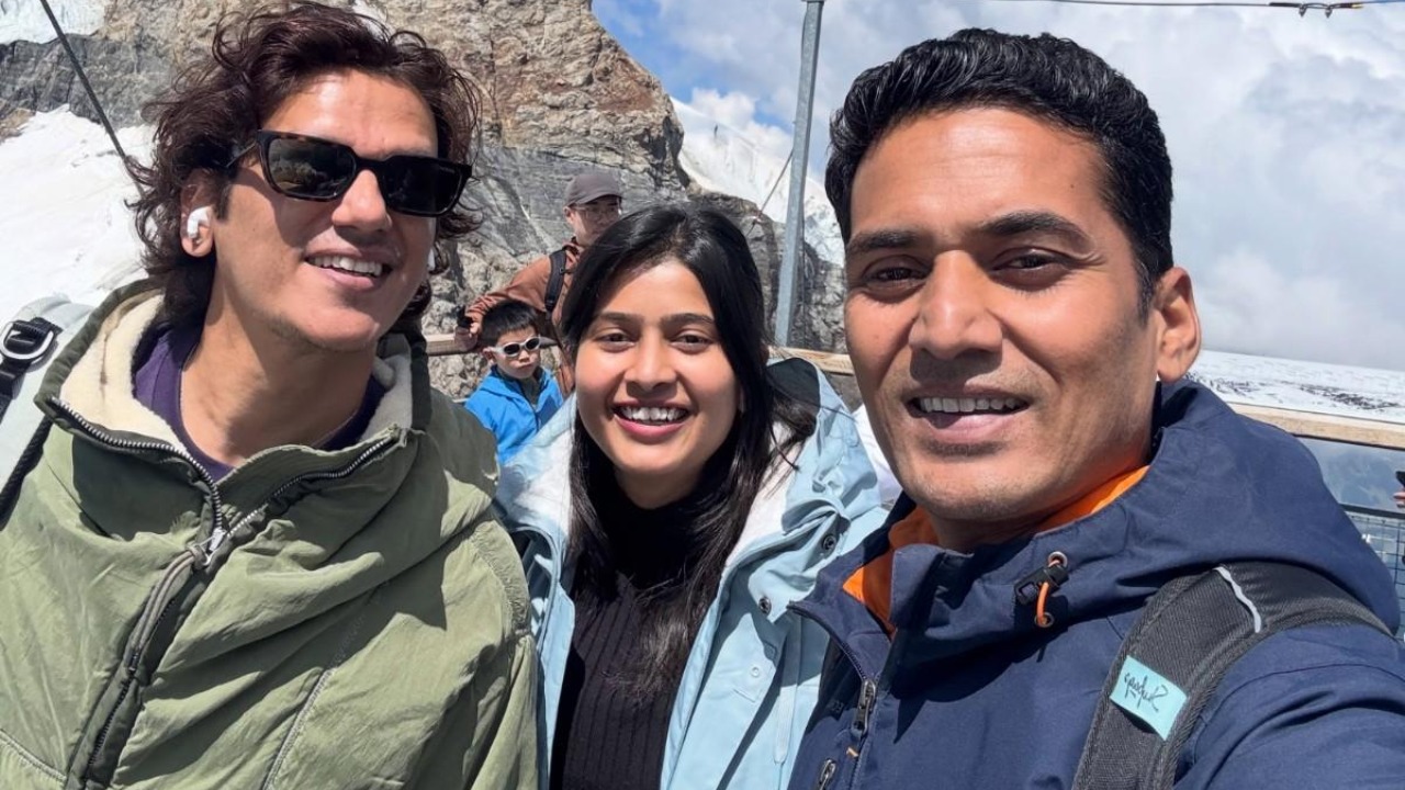 Vijay Varma's Switzerland Holiday Takes a Wholesome Turn as Fan Shares Unexpected Jungfraujoch Encounter 1