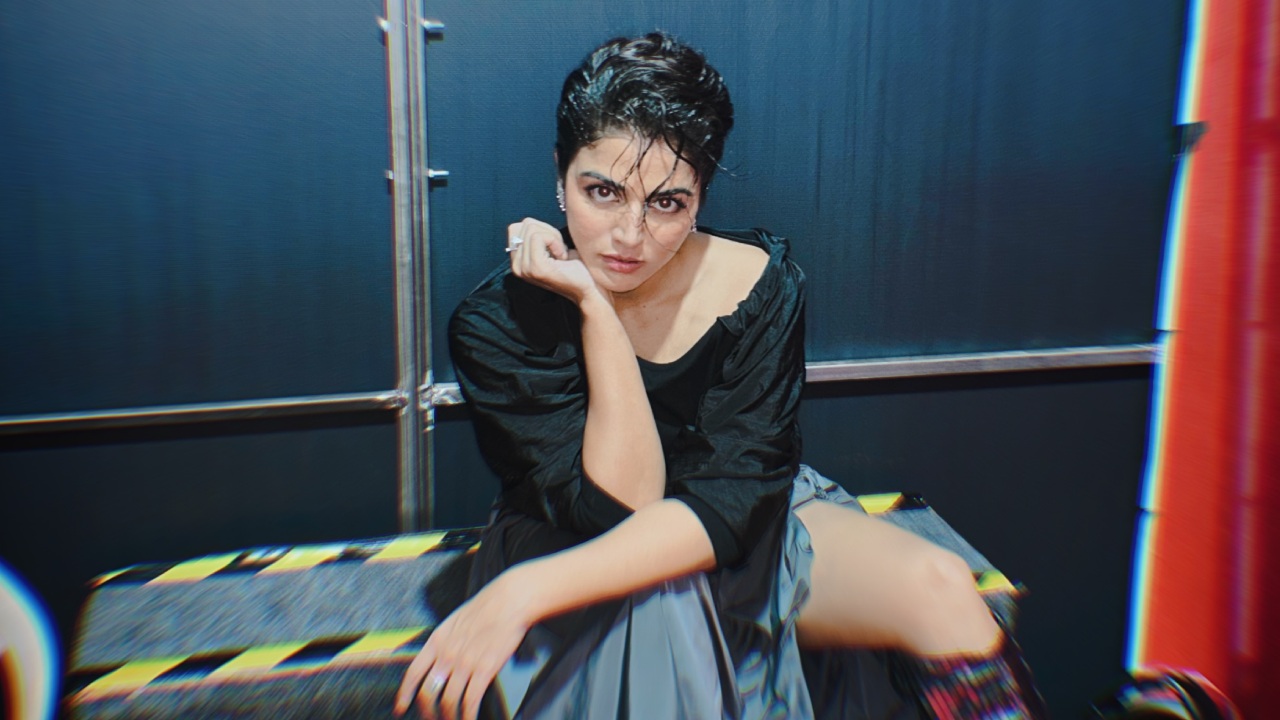 Wamiqa Gabbi Edgy Draped Skirt Look 1