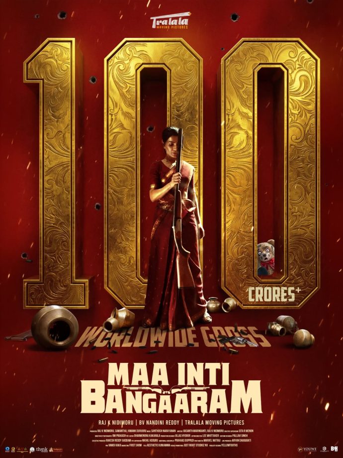 Who Will Watch A Heroine Film?' Samantha Ruth Prabhu Silences Doubters As 'Maa Inti Bangaram' Crosses 100 Crore 1