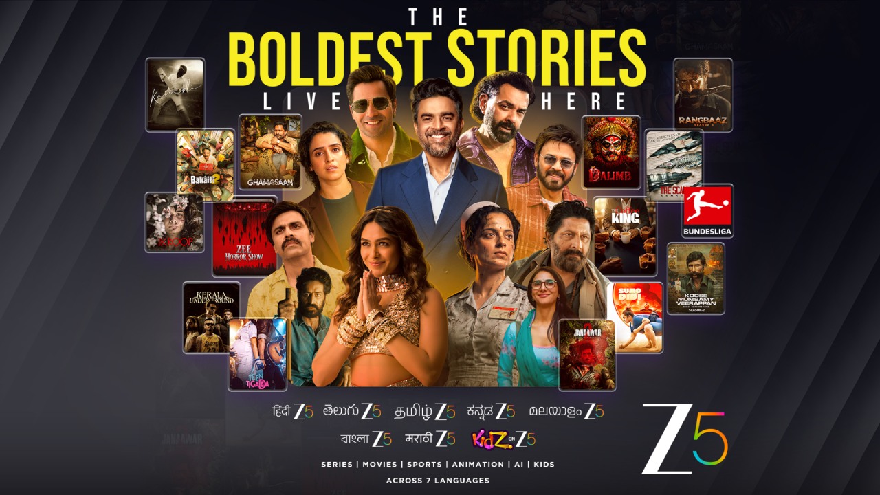 Zee 5 Unveils Its Biggest Multilingual Slate Yet Across Seven Languages 1