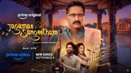 Prime Video Announces September 4 as the Worldwide Premiere Date of its Musical Drama Jagamae Sangeetham, Starring Prakash Raj, Madhubala, and Meka Srikanth